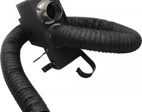 Corvette Defroster Box, With Hose, Pressboard, 1958-1962