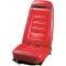 CA 1972 Chevrolet Corvette Leather Seat Covers Leather/Vinyl Original