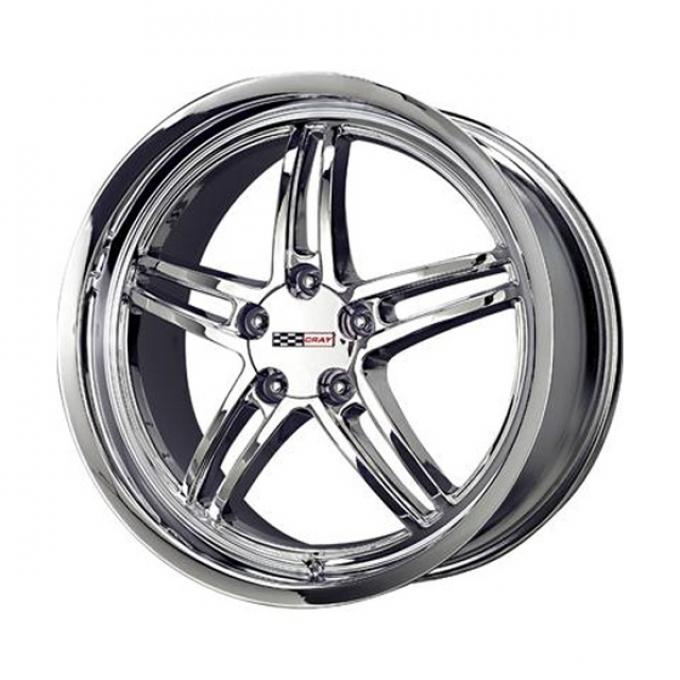 Corvette Cray Scorpion 20x10.5 Chrome, 1-Piece Wheel, 1997-2013