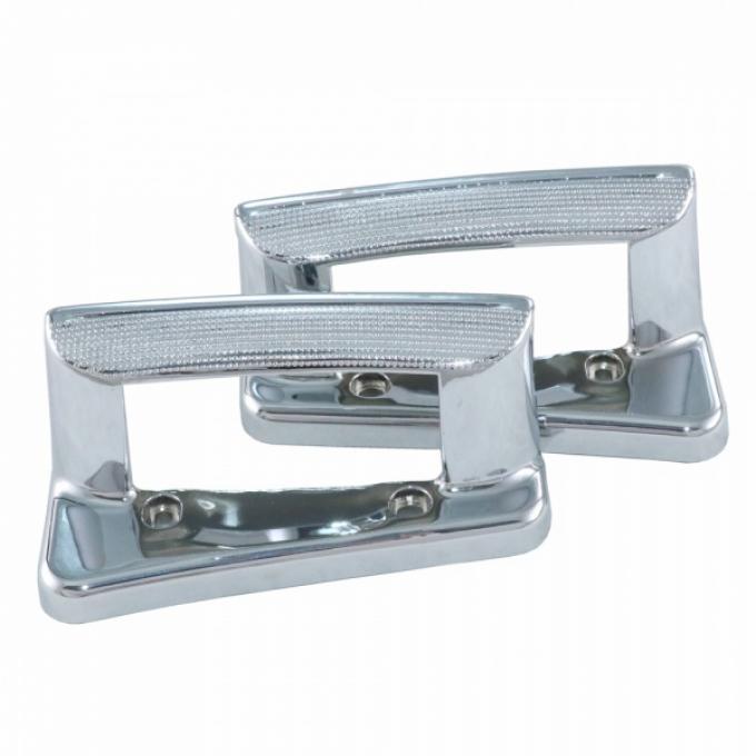 Corvette Outside Door Handles, Chrome, 2005-2013