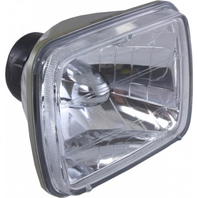 Corvette Headlight, Hi/Low, Diamond-Cut, 1984-1996