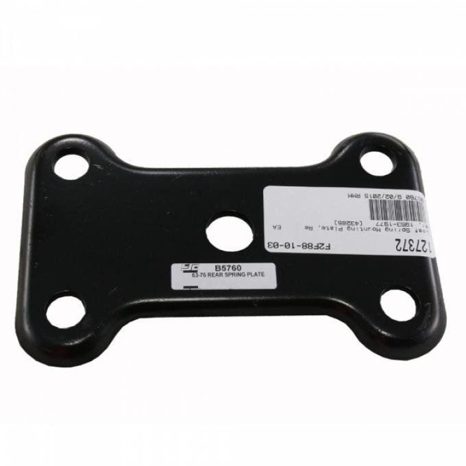 Corvette Leaf Spring Mounting Plate, Rear, 1963-1977