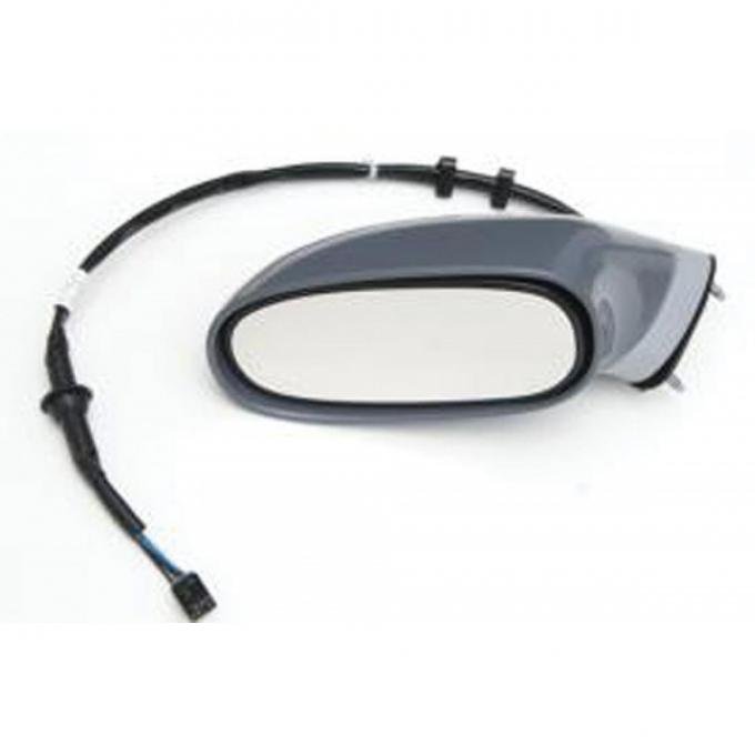 Corvette Remote Control Mirror, With Memory, Heated & Dim Options, Outside, Left, 1997-2004