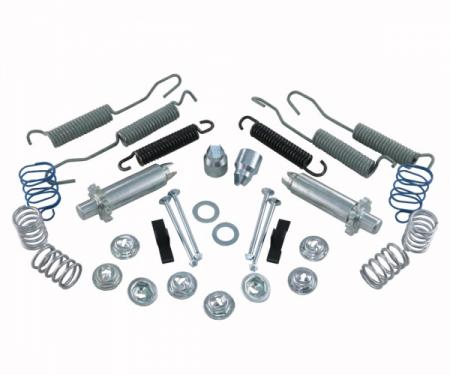 Corvette Brake Hardware Kit, Rear, 1953-1962