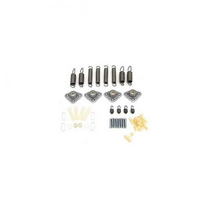 Corvette Headlight Hardware Rebuilt Kit, 1968-1982