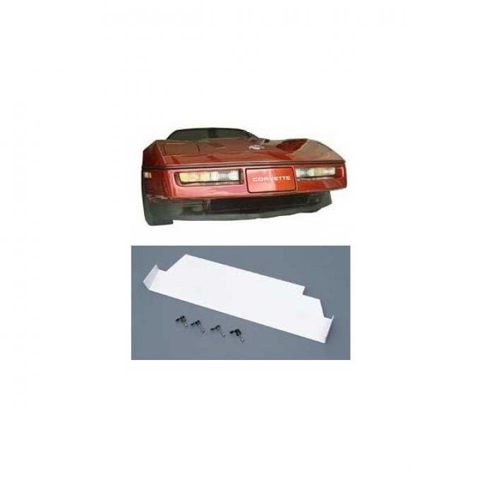 Corvette Performance Air Dam, Front, Lower, Black, Big Mouth, 1984-1989