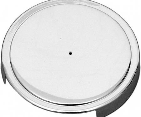 Corvette Windshield Washer Reservoir Cap Cover, Chrome, 1975-2013