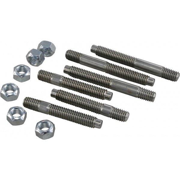 Corvette Exhaust Manifold Stud Kit, Stainless Steel, 19561980