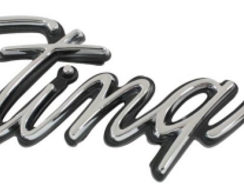 Corvette Emblem, Front Side Fender, Stingray, 1974-1976