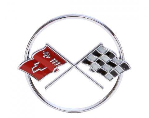 Trim Parts 62 Corvette Nose Emblem, Each 5205