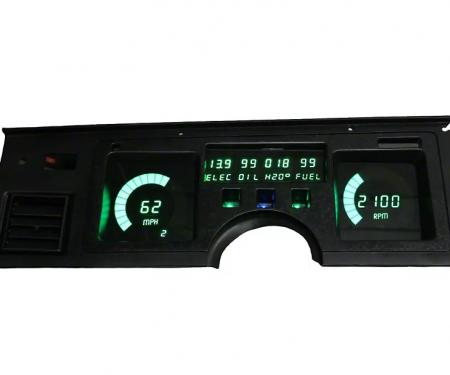 Corvette - LED Digital Replacement Gauge Cluster, 1984-1989