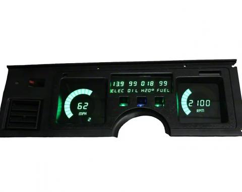 Corvette - LED Digital Replacement Gauge Cluster, 1984-1989