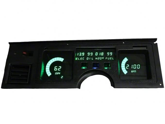 Corvette - LED Digital Replacement Gauge Cluster, 1984-1989