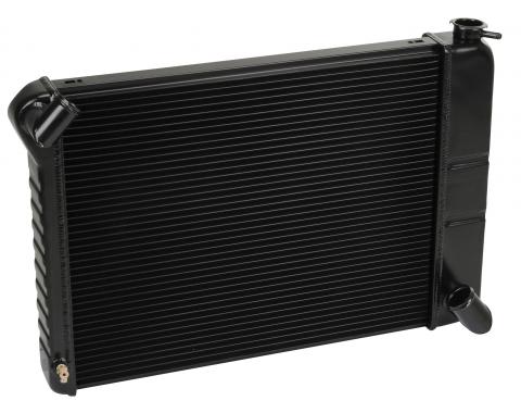 DeWitts 1966-1967 Chevrolet Corvette Direct Fit Radiator Black, Manual 32-1249066M