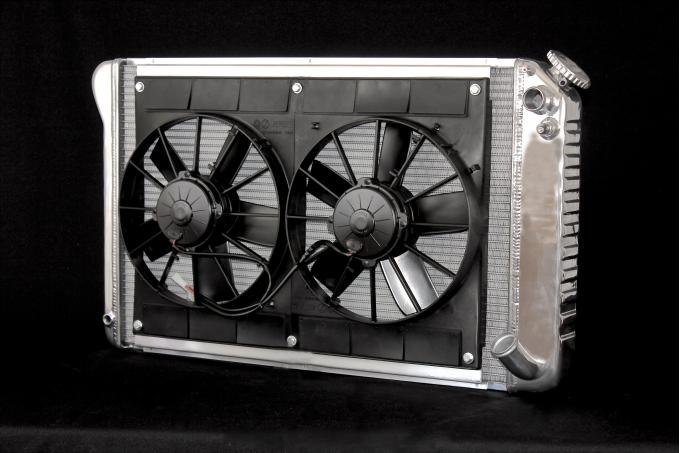 DeWitts 1977-1981 Chevrolet Corvette LSX Conversion Radiator, Manual 32-6139077M