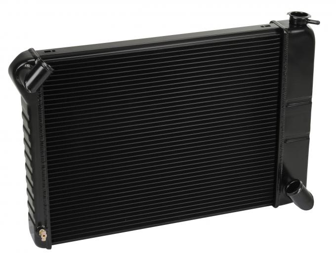 DeWitts 1966-1967 Chevrolet Corvette Direct Fit Radiator Black, Manual 32-1249066M