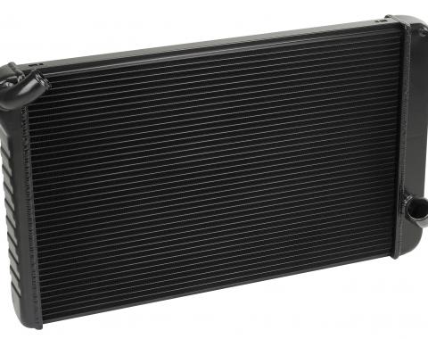 DeWitts 1969-1972 Chevrolet Corvette Direct Fit Radiator Black, Manual 32-1239069M