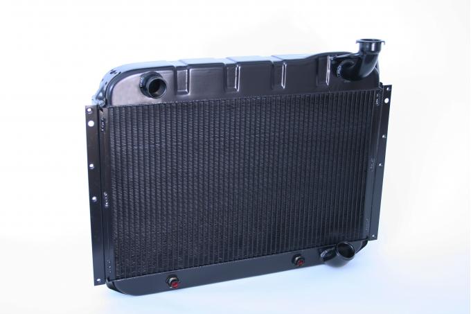 DeWitts 1955-1960 Chevrolet Corvette Direct Fit Radiator Black, Automatic 32-1249055A