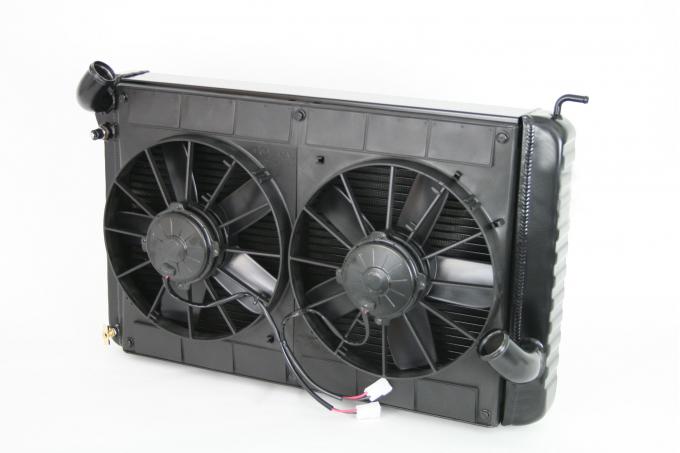 DeWitts 1963-1965 Chevrolet Corvette Radiator Fan Combo, Manual 32-4239024M