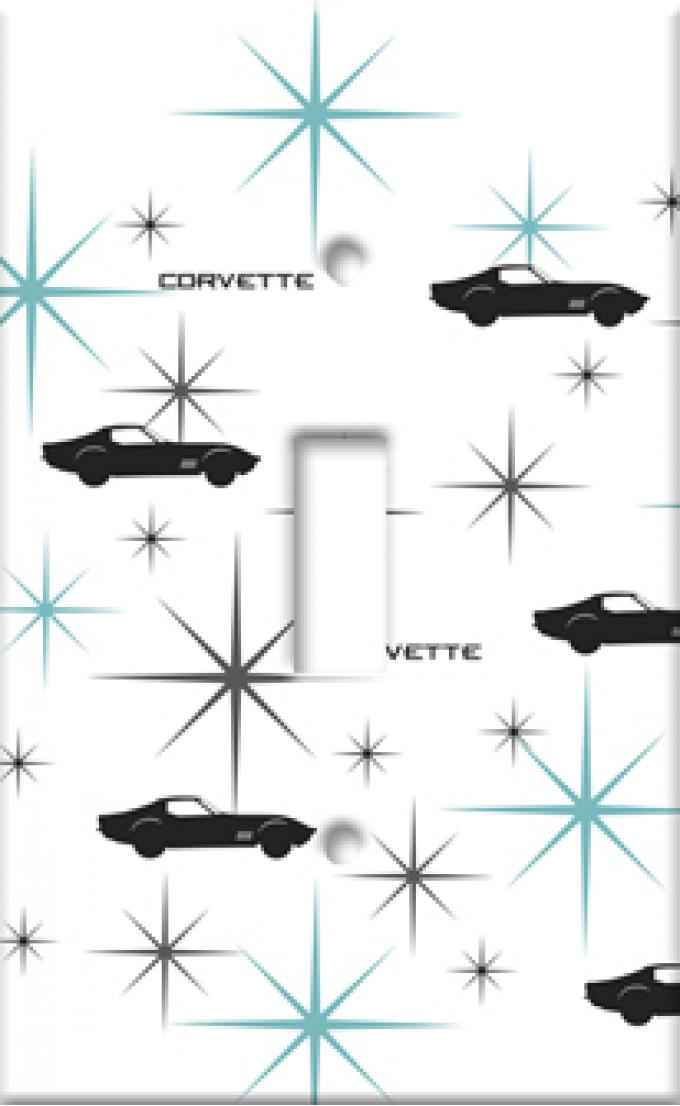 Corvette Silhouette Switchplate