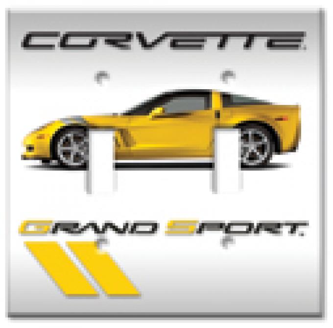 Yellow Grand Sport Switchplate