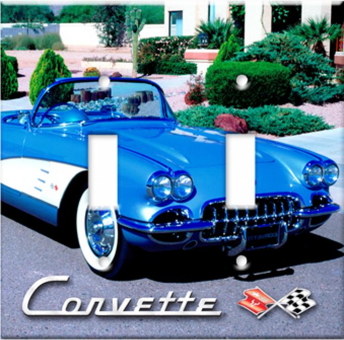 1958 Corvette Switchplate