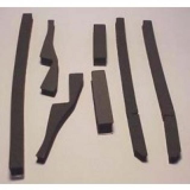 Corvette Radiator/Fan Shroud Seal Kit, L82 or With Air Conditioning