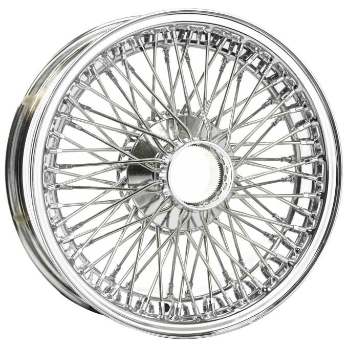 Dayton Wire Wheel 15x6 Dayton Wire 72 Spoke Chrome TBLS D493CTL