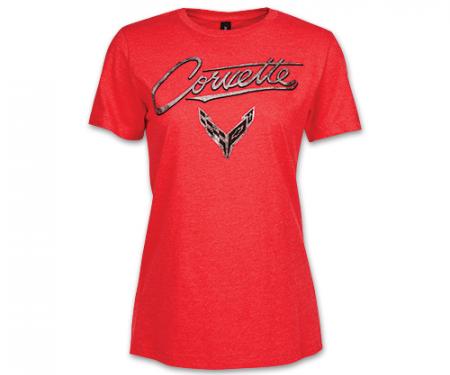 Ladies 2020 Corvette Foil T-Shirt