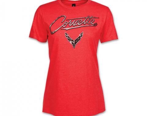 Ladies 2020 Corvette Foil T-Shirt