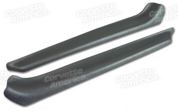 Corvette Armrest Patches, Gunmetal (63), 1969