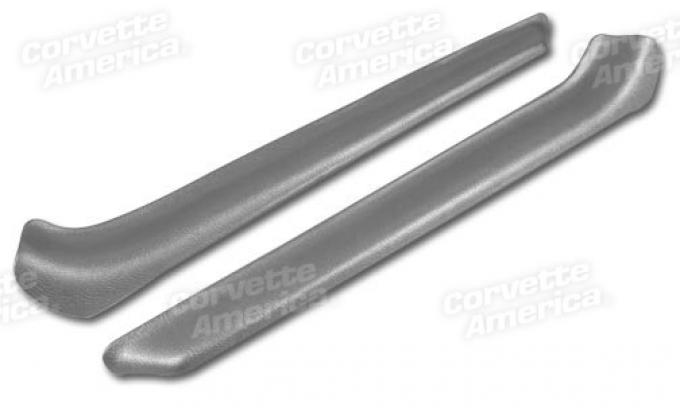 Corvette Armrest Patches, Silver (61), 1974-1975