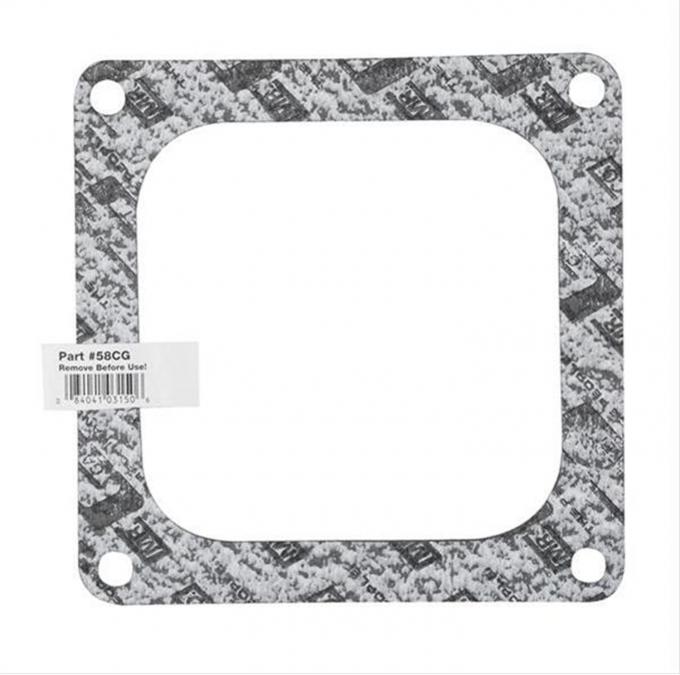 Mr. Gasket Performance Carburetor Base Gasket, Open Center, Bulk Packaged with UPC Label 58CG