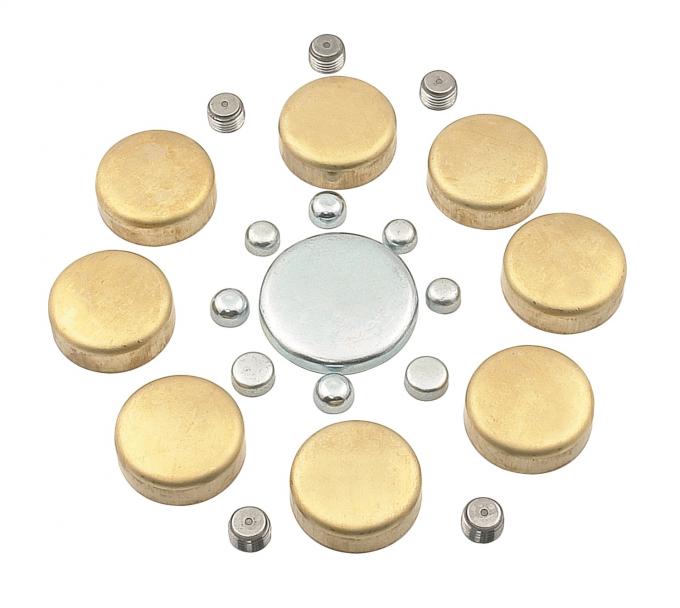 Mr. Gasket Brass Freeze Plug Kit 6481