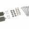 Mr. Gasket Cast Aluminum Tall Valve Covers, Polished 6858G
