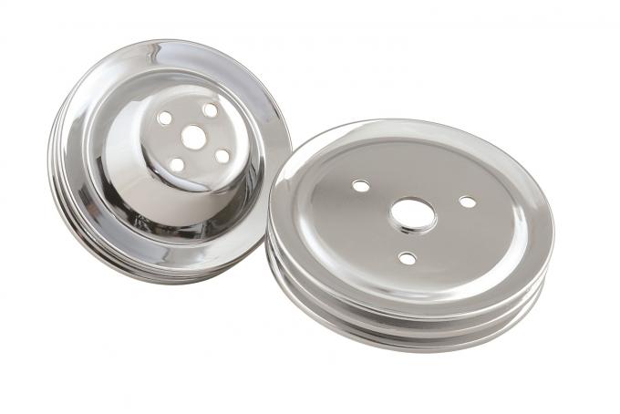 Mr. Gasket Chrome Plated Pulley Set 4961