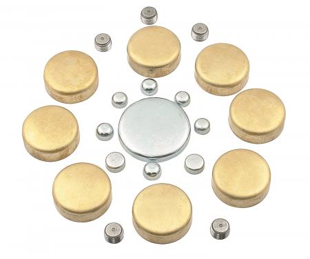 Mr. Gasket Brass Freeze Plug Kit 6481