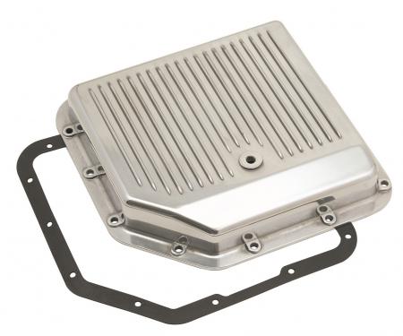 Mr. Gasket Transmission Oil Pan, Polished Aluminum 9791G