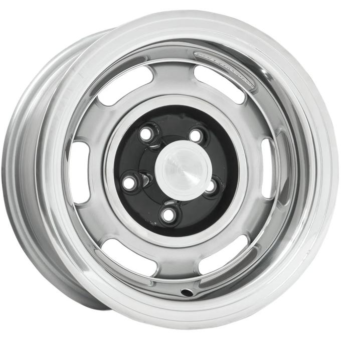 Wheel Vintiques 15x7 Pontiac Rallye I Silver 5x4.75" bolt 4.25" backspace 59-5734044