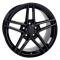 OE Replica Wheels CV07A - 18" Replica Wheel CV07A Fits Chevrolet Corvette - C6 Z06 Rim 18x10.5 Black Wheel CV07A-18105-5475-56B