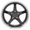 OE Replica Wheels CV05 - 18" Replica Wheel CV05 Fits Chevrolet Corvette - C5 Rim 18x10.5 Deep Dish Black CV05-D18105-5475-56BM