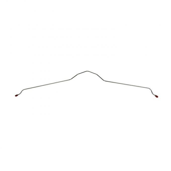 Corvette Brake Line, Rear Crossover, Stainless Steel, 1963-1982