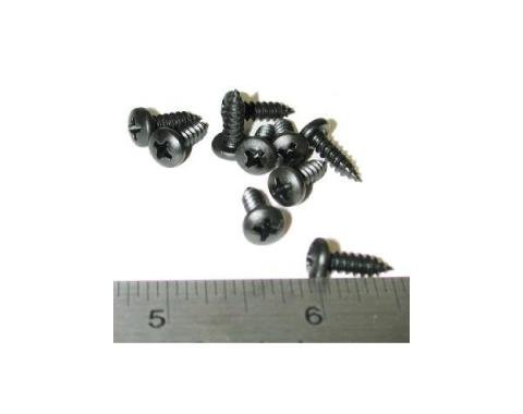 Corvette Door Weatherstrip Screws, 1968-1982