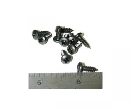 Corvette Door Weatherstrip Screws, 1968-1982