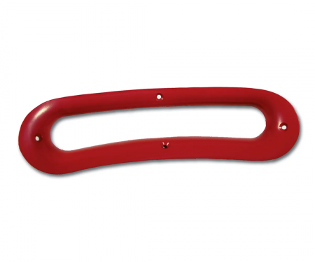 Corvette Dash Insert, Red 4 Hole (35), 1963-1964