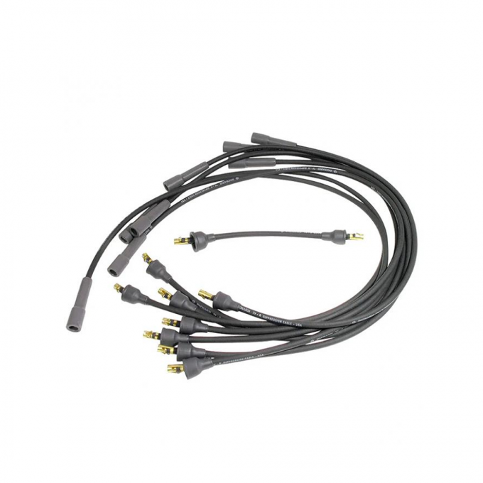 Corvette Spark Plug Wires, 454 without Radio (72L), 1972