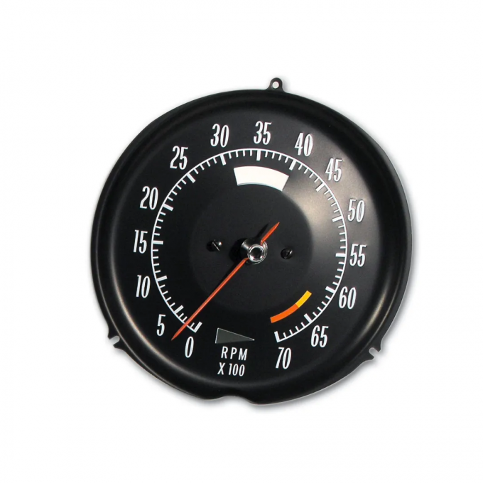 Corvette Tachometer, 6500 RPM, 1972-1974