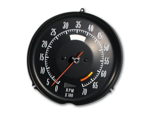 Corvette Tachometer, 6500 RPM, 1972-1974