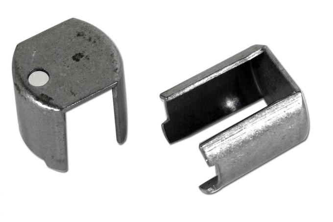 Corvette Rear Compartment Latch Retainers, 2 Piece Set, 1979-1982