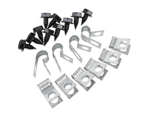 Corvette Brake Line Clips, 20 Piece, 1968